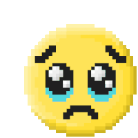Pixilart - cursed emoji sad by Sayurichaxd