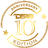 Ds18 10th Sticker - Ds18 10th Anniversary Stickers