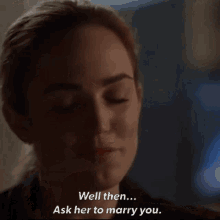 Well Then Ask Her To Marry You GIF - Well Then Ask Her To Marry You Cheers GIFs