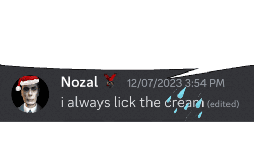 Nozal We Love Nozal Sticker - Nozal We Love Nozal I Always Lick The Cream Stickers