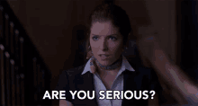 Are You Serious Beca GIF - Are You Serious Beca Anna Kendrick GIFs