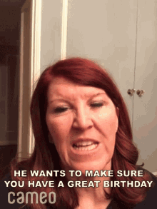 He Wants To Make Sure You Have A Great Birthday Kate Flannery GIF - He Wants To Make Sure You Have A Great Birthday Kate Flannery Cameo GIFs