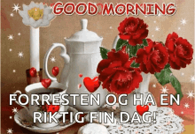 Rose Good Morning GIF - Rose Good Morning Coffee GIFs