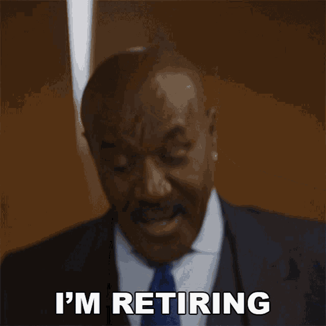 Im Retiring Adrian Boseman GIF Im Retiring Adrian Boseman The Good