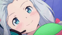 anime staring blanky beautiful eyes