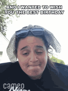 And I Wanted To Wish You The Best Birthday Nikki Blonsky GIF - And I Wanted To Wish You The Best Birthday Nikki Blonsky Cameo GIFs