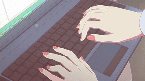 Update 66 anime typing gif  incdgdbentre