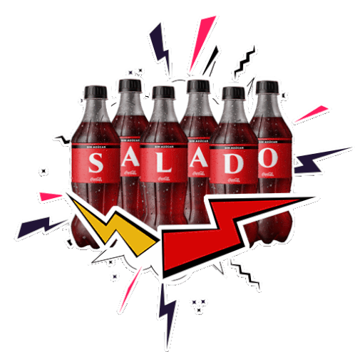 Salado Coca Cola Sticker - Salado Coca Cola Juntos Para Algo Mejor Stickers