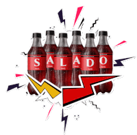 Salado Coca Cola Sticker - Salado Coca Cola Juntos Para Algo Mejor Stickers