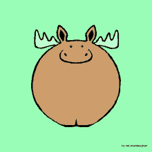 moose chubby cute