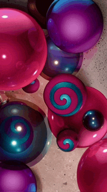 Wallpaper Wallpaper Hd GIF - Wallpaper Wallpaper Hd Very Colorful Balls GIFs