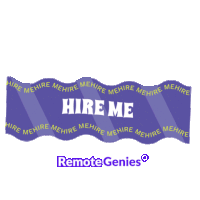 Hire Me For Hire Sticker