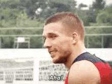 Aha! - Lukas Podolski GIF - Lukas Podolski Fussball GIFs