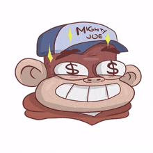 monkey brown yellow like money