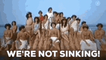 Monty Python Not Sinking GIF - Monty Python Not Sinking Denying GIFs