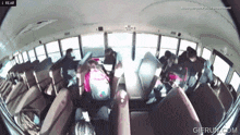 School Bus Crash GIF