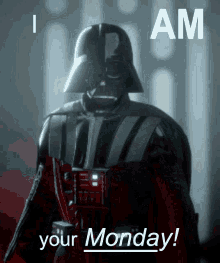 Monday Morning Monday GIF - Monday Morning Monday Darth Vader GIFs