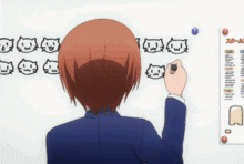 Anime Cat Drawing GIF - Anime Cat Drawing Rin Hoshizora GIFs