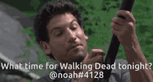 The Walking Dead Groupwatch GIF - The Walking Dead Groupwatch Noah GIFs