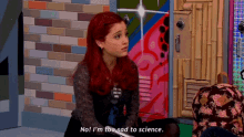 No Im Too Sad To Science GIF - No Im Too Sad To Science Arianna Grande GIFs