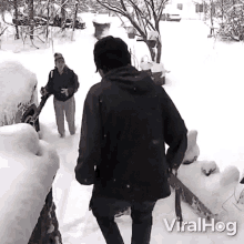 Slips In The Snow Viralhog GIF - Slips In The Snow Viralhog Falls Down The Stairs GIFs