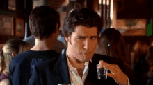 Are You Really Not Drinking Right Now? - Happy Endings GIF - Happy Endings Adam Pally Max Blum GIFs