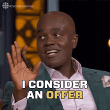 I Consider An Offer With You Wes Hall GIF - I Consider An Offer With You Wes Hall Kingofbayst GIFs