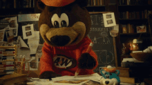 Aw Great Root Bear GIF - Aw Great Root Bear Writing GIFs
