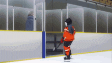 puraore pride of orange penalty box hockey sports anime