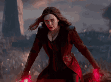 Elizabeth Olsen Scarlet Witch GIF