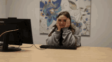 The Office Files Madi Laughing GIF - The Office Files Madi Laughing Madison Benninger GIFs