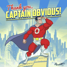 Captain Obvious Thank You GIF - Captain Obvious Thank You Superhero GIFs