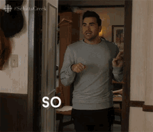 So I Have Some News Dan Levy GIF - So I Have Some News Dan Levy David GIFs