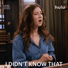 I Didn'T Know That Dana GIF - I Didn'T Know That Dana How I Met Your Father GIFs