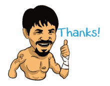 Manny Pacquiao Thanks GIF - Manny Pacquiao Thanks Emoticon GIFs