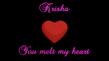 Krisha Heart GIF - Krisha Heart Melt Heart GIFs