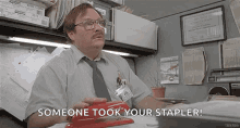 Comedy Office Space GIF - Comedy Office Space Milton GIFs