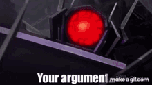 Transformers Shockwave GIF - Transformers Shockwave Your Argument Is Illogical GIFs