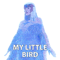 My Little Bird Sorceress Of Castle Grayskull Sticker - My Little Bird Sorceress Of Castle Grayskull Masters Of The Universe Revolution Stickers