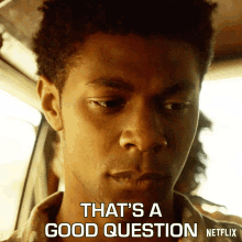 Thats A Good Question Pope Heyward GIF - Thats A Good Question Pope Heyward Outer Banks GIFs
