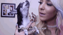 Tiny Howl GIF - Jenna Marbles Little Wolf GIFs