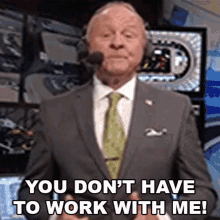 You Dont Have To Work With Me Nascar GIF - You Dont Have To Work With Me Nascar Cup Series Bristol GIFs