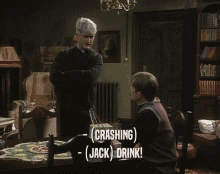 crashing drink alcohol father ted father dougal