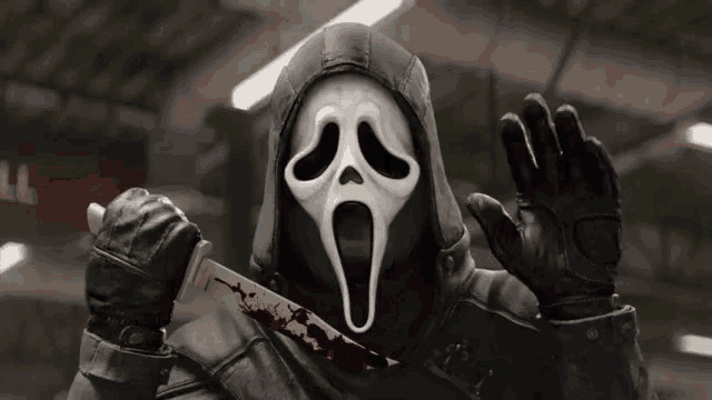 Download Dark Ghostface Aesthetic Wallpaper Wallpaper | Wallpapers.com