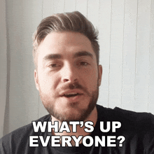 What'S Up Everyone Lewis Jackson GIF - What'S Up Everyone Lewis Jackson Greetings Everyone GIFs
