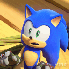 Nodding Sonic The Hedgehog GIF - Nodding Sonic The Hedgehog Sonic Prime GIFs