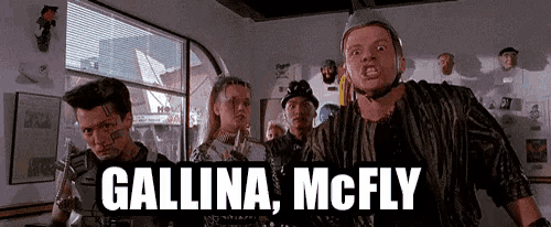 Gallina Mcfly GIF - Volver Al Futuro Gallina Marty Mcfly - Discover & Share  GIFs