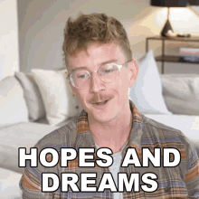 Hopes And Dreams Tyler Oakley GIF - Hopes And Dreams Tyler Oakley I Have A Lot Of Dreams GIFs
