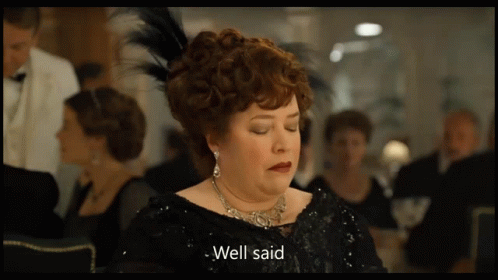 Titanic Molly Brown GIF - Titanic Molly Brown Brown - Discover & Share GIFs