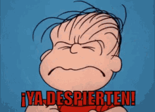 Linus Quiere Que Todo El Mundo Esté Despierto Ya GIF - Ya Despierten Despierten Linus GIFs
